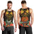 Papua New Guinea Western Province Men Tank Top Papua Niugini Coat Of Arms With Flag Style LT14 - Polynesian Pride