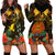 Papua New Guinea Manus Province Hoodie Dress Papua Niugini Coat Of Arms With Flag Style LT14 - Polynesian Pride