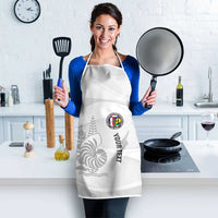 Custom New Caledonia Football Apron Allez Les Cagous White Version LT14 - Polynesian Pride