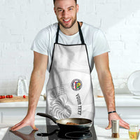 Custom New Caledonia Football Apron Allez Les Cagous White Version LT14 - Polynesian Pride