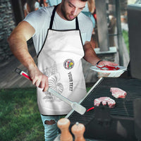 Custom New Caledonia Football Apron Allez Les Cagous White Version LT14 - Polynesian Pride
