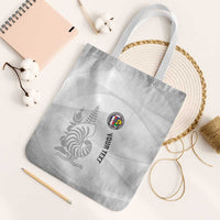 Custom New Caledonia Football Tote Bag Allez Les Cagous White Version LT14 White Strap One Size White - Polynesian Pride