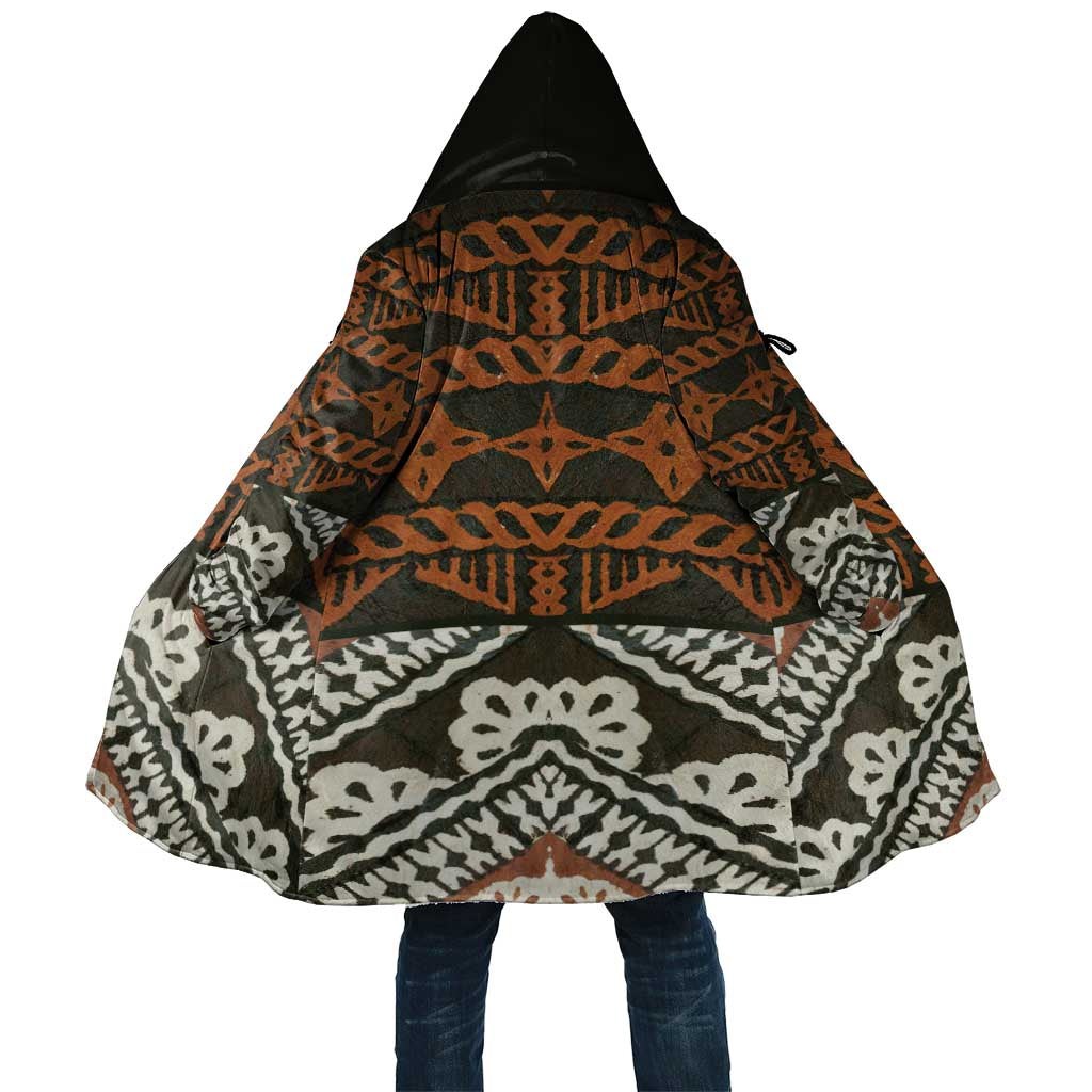 Bula Fiji Tapa Cloak Fijian Masi Vintage Vibes LT14 Unisex Brown - Polynesian Pride