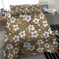 Kuvui Bula Fiji Bedding Set Fijian Tapa Seamless Hibiscus LT14 - Polynesian Pride