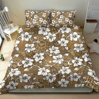 Kuvui Bula Fiji Bedding Set Fijian Tapa Seamless Hibiscus LT14 - Polynesian Pride