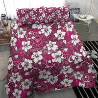 Piqi Bula Fiji Bedding Set Fijian Tapa Seamless Hibiscus LT14 - Polynesian Pride