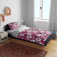 Piqi Bula Fiji Bedding Set Fijian Tapa Seamless Hibiscus LT14 - Polynesian Pride