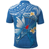 Polynesia Diabetes Awareness Month Polo Shirt In November We Wear Blue LT14 - Polynesian Pride