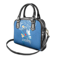 Polynesia Diabetes Awareness Month Shoulder Handbag In November We Wear Blue LT14 - Polynesian Pride