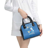 Polynesia Diabetes Awareness Month Shoulder Handbag In November We Wear Blue LT14 - Polynesian Pride