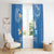 Polynesia Diabetes Awareness Month Window Curtain In November We Wear Blue