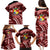 Malo e lelei Tonga Family Matching Puletasi Dress and Hawaiian Shirt Tongan Ngatu Pattern Red Version LT14 - Polynesian Pride