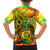 Halo Vanuatu Family Matching Off Shoulder Short Dress and Hawaiian Shirt Sand Drawing Turtle Polynesian Tropical Flowers LT14 - Polynesian Pride