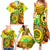 Halo Vanuatu Family Matching Summer Maxi Dress and Hawaiian Shirt Sand Drawing Turtle Polynesian Tropical Flowers LT14 - Polynesian Pride