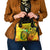 Halo Vanuatu Shoulder Handbag Sand Drawing Turtle Polynesian Tropical Flowers LT14 - Polynesian Pride