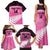 Custom New Zealand Aotearoa Cricket Family Matching Tank Maxi Dress and Hawaiian Shirt Go White Silver Fern