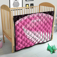 Custom New Zealand Aotearoa Cricket Quilt Go White Silver Fern LT14 - Polynesian Pride