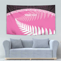 Custom New Zealand Aotearoa Cricket Tapestry Go White Silver Fern LT14 - Polynesian Pride