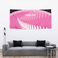 Custom New Zealand Aotearoa Cricket Tapestry Go White Silver Fern LT14 - Polynesian Pride