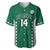 Custom Hawaii Volleyball Baseball Jersey Hawaiian Kakau Pattern