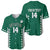 Custom Hawaii Volleyball Baseball Jersey Hawaiian Kakau Pattern