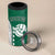 Custom Hawaii Volleyball 4 in 1 Can Cooler Tumbler Hawaiian Kakau Pattern