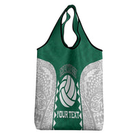 Custom Hawaii Volleyball Grocery Bag Hawaiian Kakau Pattern LT14 - Polynesian Pride