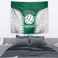 Custom Hawaii Volleyball Tapestry Hawaiian Kakau Pattern LT14 - Polynesian Pride