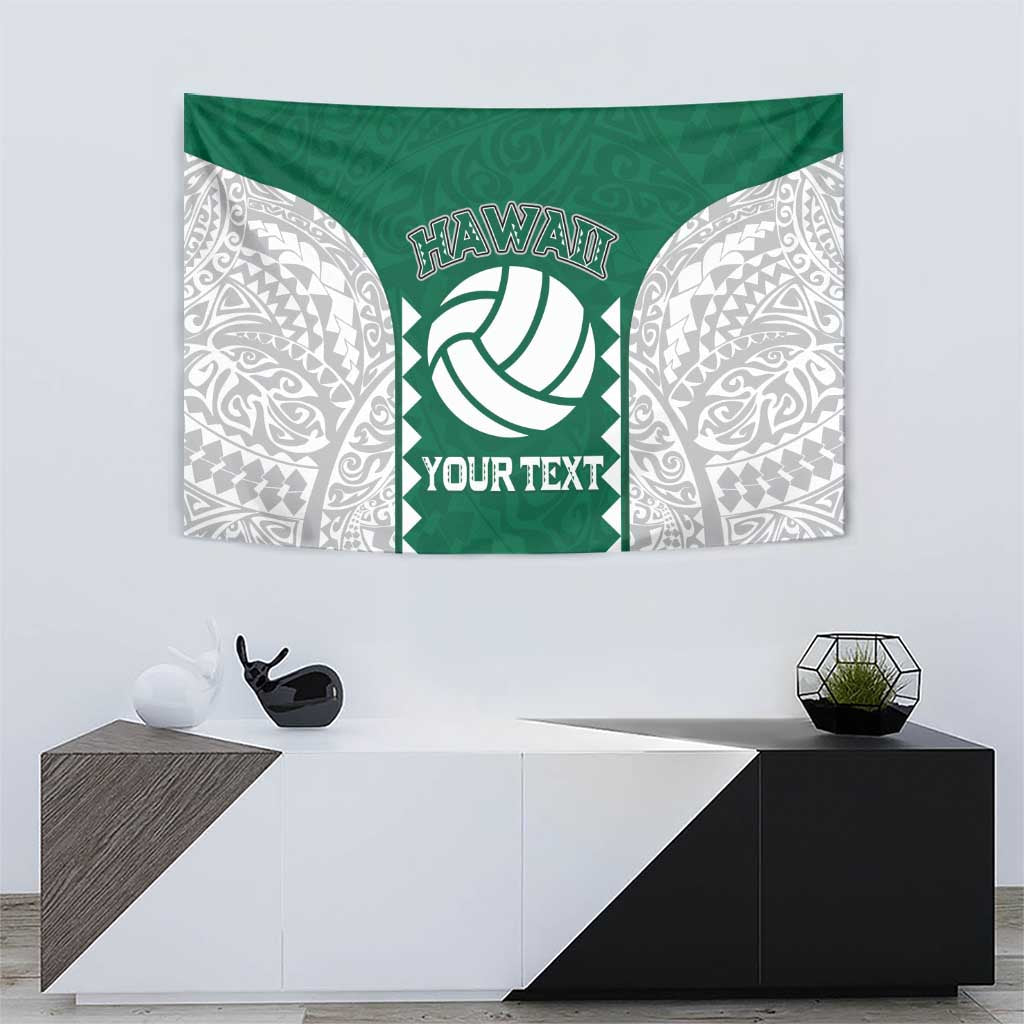 Custom Hawaii Volleyball Tapestry Hawaiian Kakau Pattern LT14 - Polynesian Pride