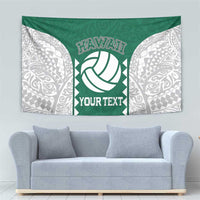 Custom Hawaii Volleyball Tapestry Hawaiian Kakau Pattern LT14 - Polynesian Pride