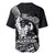 Black Hawaii Ikaika Warrior Baseball Jersey Hawaiian Power