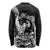 Black Hawaii Ikaika Warrior Long Sleeve Shirt Hawaiian Power