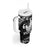 Black Hawaii Ikaika Warrior Tumbler With Handle Hawaiian Power