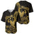 Gold Hawaii Ikaika Warrior Baseball Jersey Hawaiian Power