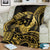 Gold Hawaii Ikaika Warrior Blanket Hawaiian Power