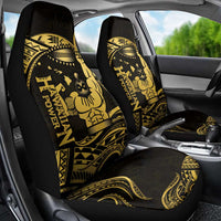 Gold Hawaii Ikaika Warrior Car Seat Cover Hawaiian Power LT14 - Polynesian Pride