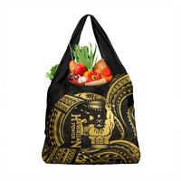 Gold Hawaii Ikaika Warrior Grocery Bag Hawaiian Power LT14 1-pack One Size Gold - Polynesian Pride