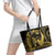 Gold Hawaii Ikaika Warrior Leather Tote Bag Hawaiian Power