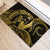 Gold Hawaii Ikaika Warrior Rubber Doormat Hawaiian Power