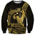 Gold Hawaii Ikaika Warrior Sweatshirt Hawaiian Power