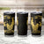 Gold Hawaii Ikaika Warrior Tumbler Cup Hawaiian Power