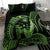 Green Hawaii Ikaika Warrior Bedding Set Hawaiian Power