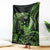 Green Hawaii Ikaika Warrior Blanket Hawaiian Power