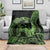 Green Hawaii Ikaika Warrior Blanket Hawaiian Power