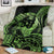 Green Hawaii Ikaika Warrior Blanket Hawaiian Power