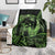 Green Hawaii Ikaika Warrior Blanket Hawaiian Power