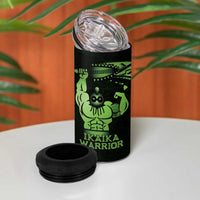 Green Hawaii Ikaika Warrior 4 in 1 Can Cooler Tumbler Hawaiian Power LT14 - Polynesian Pride