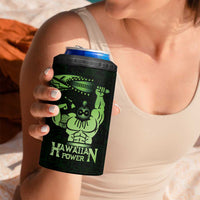 Green Hawaii Ikaika Warrior 4 in 1 Can Cooler Tumbler Hawaiian Power LT14 - Polynesian Pride