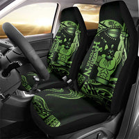 Green Hawaii Ikaika Warrior Car Seat Cover Hawaiian Power LT14 - Polynesian Pride