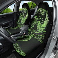 Green Hawaii Ikaika Warrior Car Seat Cover Hawaiian Power LT14 - Polynesian Pride